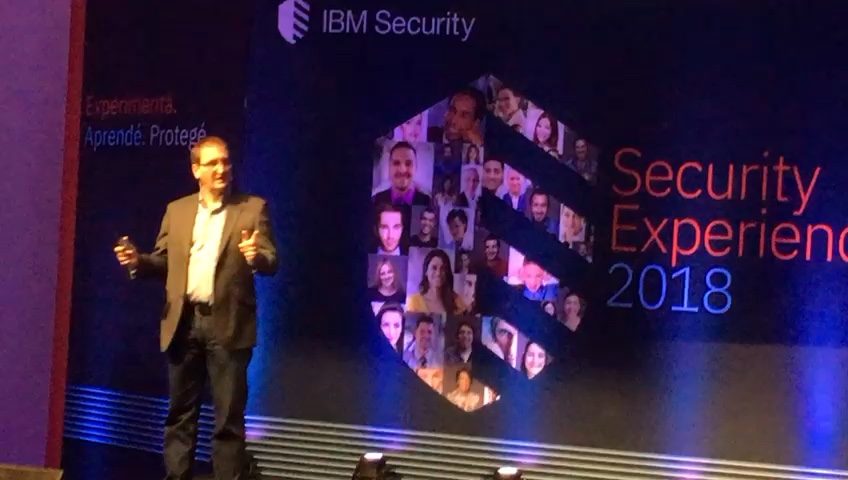 En el escenario de IBM Security Experience 2018, bajo el lema "Experimentá. Aprendé. Protegé"